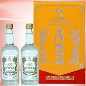 【品酒網】台灣 金門酒廠 2007 58度樣品酒禮盒 96ml*2 
