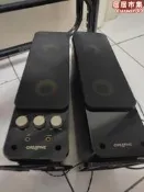 主喇叭故障爆音 副喇叭正常 零件品Creative GigaWorks T40II MF1615 二件式喇叭 小臥床
