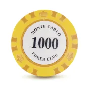 (店+)【蕉蕉購物】皇冠遊戲籌碼-面額1000元籌碼組 德州撲克 麻將 百家樂 大老二 桌遊 過年遊戲