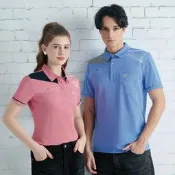 【PChome 24h購物】【Londa Polo】動感珠地涼感女短POLO衫(P267212)豆沙粉 R99N