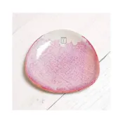 (店+)日本製 六魯Rokuro BLUT’S 美濃燒 富士山小盤 盤子 附原廠紙盒/青富士/赤富士/富士山盤