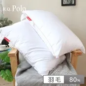 【京都西川】MAP系列日規JIS總統套房20/80北緯羽絨枕(1入)