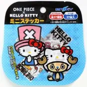 。米拉諾雜貨屋。one piece 海賊王喬巴xHELLO KITTY變裝透明貼紙包