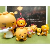 甜🍀韓國kakao正版Ryan萊恩獅子春植frodo與好朋友公仔手作鑰匙圈客製化