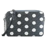 【Michael Kors】JET SET ITEM新款圓點美型斜背包35S5STTC3O(海軍藍)