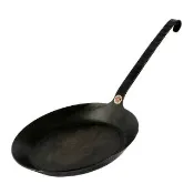 【TURK】手工職人專業經典一體成型 熱鍛平底鍋長柄30cm 65530(台灣獨家總代理經銷)