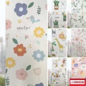 HQ 壁貼、窗貼 防窺 玻璃貼紙 玻璃窗貼 壁紙自粘 窗戶玻璃貼 不透光窗貼磨砂玻璃貼紙防走光窗戶貼膜浴室門衛生間03