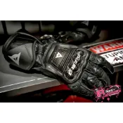 ♚賽車手的試衣間♚ Dainese® Druid 4 黑/灰 手套 長手套 防摔 競技 碳纖維 山羊皮