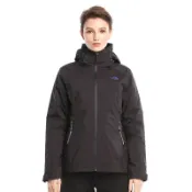 川山岳海 [ THE NORTH FACE ] 女 GORE-TEX 羽絨兩件式外套 ZIP-IN 黑 特價 / 公司貨 NF0A3KTP7GF