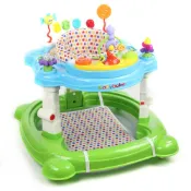 (店+)【BabyBabe】4合1嬰幼兒學步車(搖馬、跳跳椅、學步車、餐椅)