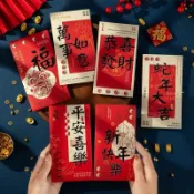 2025年貨節 蛇年🧧 新款壓嵗包 新年紅包袋 春節新年利是封 通用過年拜年儀式感 新年紅包
