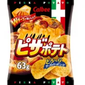 【DOKODEMO】Calbee披薩薯片 63g