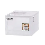 【真心良品】面寬28cm FINE抽屜式整理箱12L-1入(收納箱 置物箱 無印風)