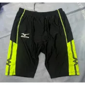 MIZUNO美津濃 男 成人 鐵人三項 車褲緊身褲 三鐵褲 分開式 合身 可下水 U2TB7G0909 黑螢光綠 現貨