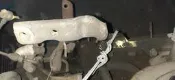 6600  外匯速霸陸 硬皮鯊 IMPREZA SUBARU 中冷器固定架一組2支