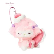 小禮堂 Sanrio 三麗鷗 x DOLLYMIX Piano 絨毛玩偶吊飾 睡覺 (夢幻草莓蛋糕)