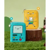 ADVENTURE TIME 探險活寶 老皮 阿寶 嗶莫 機器人 卡通 折疊 零錢包