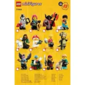 LEGO 樂高 71045 第25代人偶包 | 黑色電影偵探 | 電競女玩家 | 吸血鬼騎士 | 短跑運動員...
