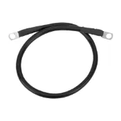 [商城] 23.6in 地線 4AWG 25mm2 150A 電池逆變器保險絲座用高韌性地線黑色