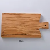 Arte in olivo 橄欖木 托斯卡尼盛菜盤 砧板 木盤 托盤 木砧板 切菜板 38x20cm[美學生活]