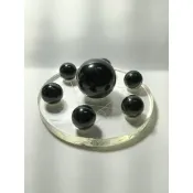 黑曜石能量球 （5.7公分） - 喚醒內在力量，守護您的能量場 編995