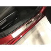 涔峰ＣＦ☆(白金)19年 MAZDA3 馬自達3 四代 4代目 門檻踏板 外門檻 白金踏板 迎賓踏板 門檻飾板 防刮飾板