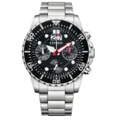 CITIZEN 星辰 頂尖特務三眼計時石英男錶 黑水鬼 AI7000-83E【Watch On-line Store】