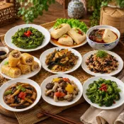 【南門市場老林記】蔬食名菜任選 (如意菜/臭豆腐/素茶鵝/海帶扁尖筍/花椰菜/山藥/木耳 傳統功夫素菜 熟食宅配)