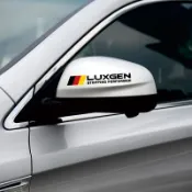 SD嚴選🏅LUXGEN 車貼 防水貼 適用納智捷 U5 U6 S5 銳3 納5 優6 大7 後視鏡貼 改裝汽車貼紙