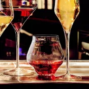 (店+)【Luigi Bormioli】頂級水晶無梗杯 品飲杯 威士忌杯 聞香杯 450ml/6入 PM947(無梗杯)