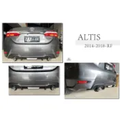 超級團隊S.T.G TOYOTA ALTIS 11代 11.5 14 15 16 17 18 年 RF 雙出尾管 後下巴