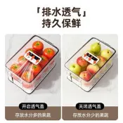 【臻選專區】特大號冰箱收納盒保鮮盒食品級專用水果盒蔬菜雞蛋冷凍大容量儲物