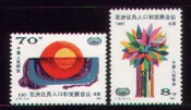 B91 大陸郵票(如圖)J73  亞洲議員人口和發展會議1981 10 27   1套15元