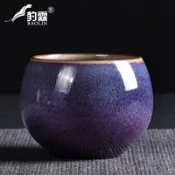 協貿國際日用品生活6館 不倒杯水缸杯觀復功夫茶杯陶瓷單個茶盞杯品茗杯茶具主人杯單杯男
