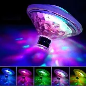 【霓虹sparkle】LED防水鑽石七彩燈(浮水燈 造景燈 場景燈 氛圍燈 床頭燈 檯燈 游泳池 浴缸 氛圍燈 裝飾燈)