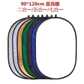 【精品推薦】攝影反光板90*120cm折疊便攜戶外拍攝補光板背景綠幕板攝影柔光板