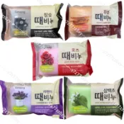 韓國 Houttuynia 去角質皂 (三白草/玫瑰/薰衣草/韓國人蔘/竹炭) 150g 香皂
