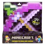 桃園現貨當天出貨🈶實拍圖官方版Minecraft我的世界麥塊創世神弓箭紫色附魔弓箭可彈射武器Cosplay道具