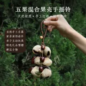 阿花挖寶箱🔥天然果殼 手搖鈴鐺 手工療愈聲音 西洋樂器風鈴裝飾 節日禮物 居家裝飾