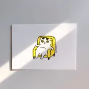 Couch Potato Postcard / 沙發馬鈴薯明信片