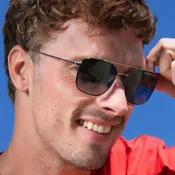 PORSCHE DESIGN P8936 保時捷墨鏡｜商務復古款純鈦偏光飛行員太陽眼鏡 男生品牌眼鏡框【幸子眼鏡】