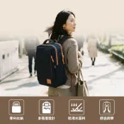 (店+)【FX CREATIONS】AGS 回彈減壓15.6吋 14吋電腦後背包 減壓30% 防潑水 透氣背墊 男女後背包
