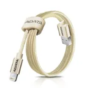 (新品盒損)【威剛ADATA】Lightning ios鋁合金充電傳輸線2.0 MFI認證(2色) AMFIAL-1MK