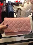 宮先生代購Chanel香奈兒 女士菱格紋羊皮 Woc/鏈條包單肩包斜挎包 多色 台北市