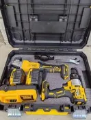 【可開發票】得偉dcg405無刷沙輪機得偉 dcd791 20v 無刷電鑽 雙機組合 德偉電動工具