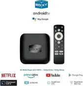 [全新]BOXY Android 電視盒、串流媒體播放器 4K、Mini PC、USB 3.0、Netflix