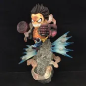 【紫色風鈴3】海賊/航海王戰斗形態魯夫路飛限量GK 四檔 魯夫 路飛盒裝 港版