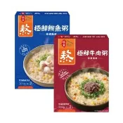 【娘家】娘家廚房極鮮粥品_牛肉/鯛魚兩款任選1盒(即食粥.懶人料理.低脂)