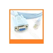 (店+)DB9母對RJ45公接頭 Console 控制線 9PIN 9針 訊號線 扁線 1.5M / 1.8M