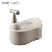 BEBE AMiCO-兒童學習小馬桶/坐便器(奶杏)